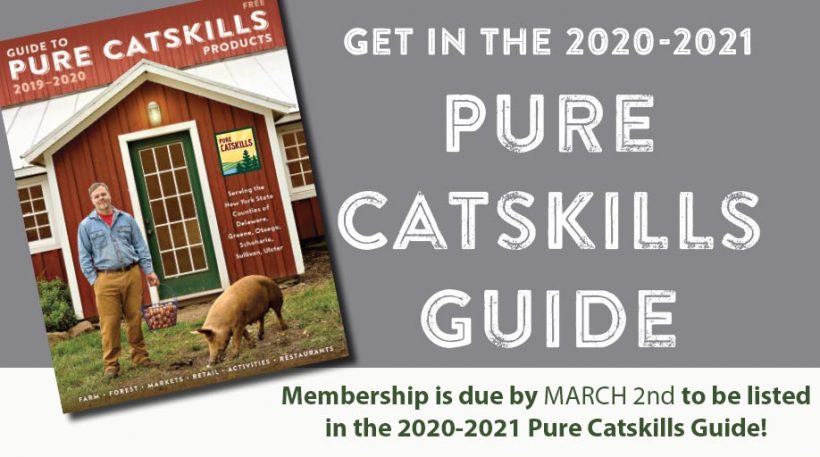 Get in the 2020-2021 Pure Catskills Guide