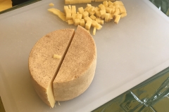 Aldernay Cheese for sampling